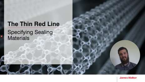 The Thin Red Line - Specifying Sealing Materials