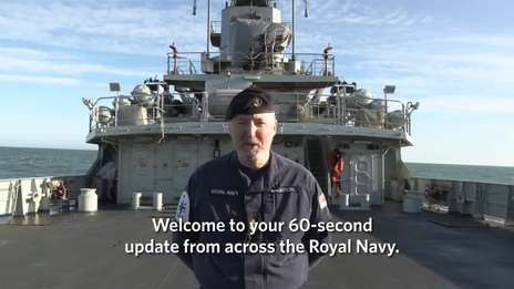 Royal Navy 'On Patrol' | 60 Second Update