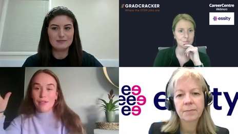 Gradcracker Insights - Carla meets graduates, Shannon and Emma and Talent Acquisition Manager, Ruth