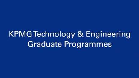 KPMG Technology & Engineering Graduate Programmes